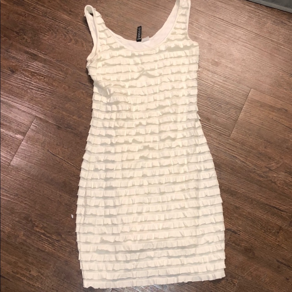 Mini white dress